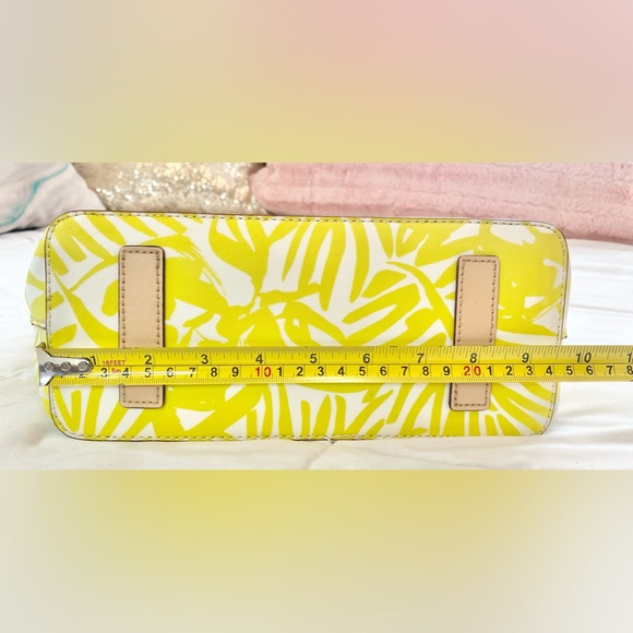 Kate Spade Grant Street Tropical Palm Juno Tote, Green Multi - Picture 9 of 16